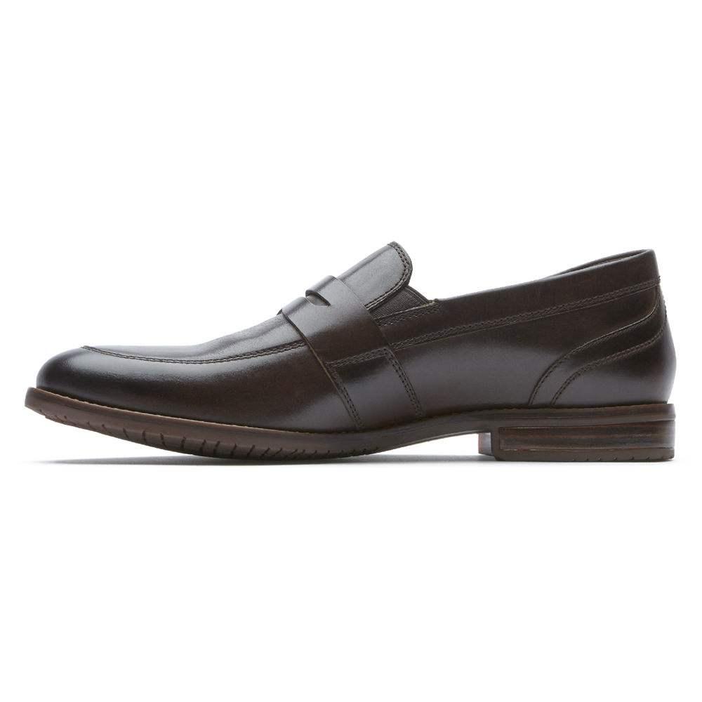 Mocassins Rockport Homem Marrom - Style Purpose 3 Double Gore Penny - 59162UWHY